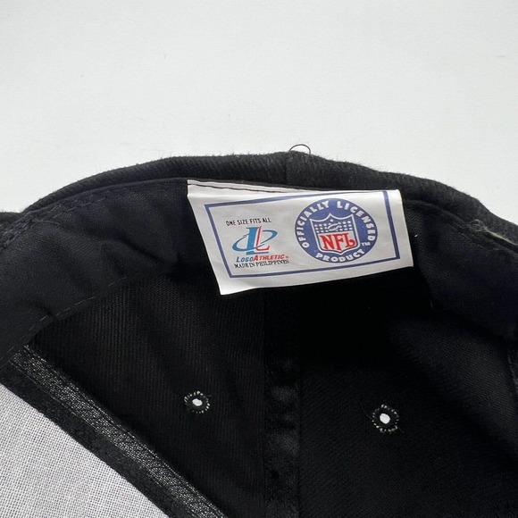 Vintage Super Bowl XXXV 35 Hat Mens OSFA Tampa Florida 2001 Baltimore Ravens - Picture 8 of 10